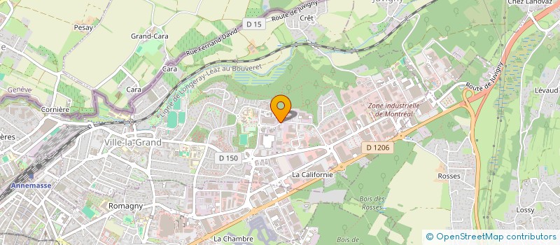 localisation de l'entreprise AMG à VILLE-LA-GRAND