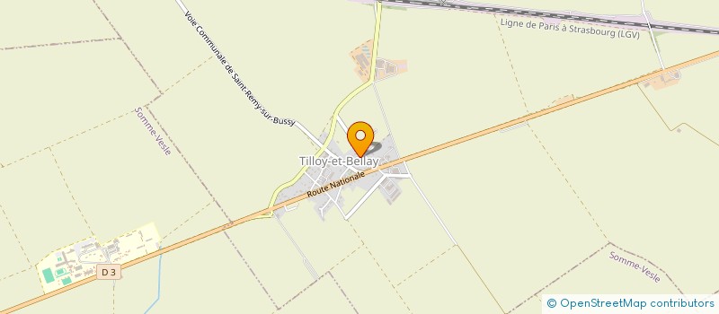 localisation de l'entreprise AMG 63  TILLOY-ET-BELLAY