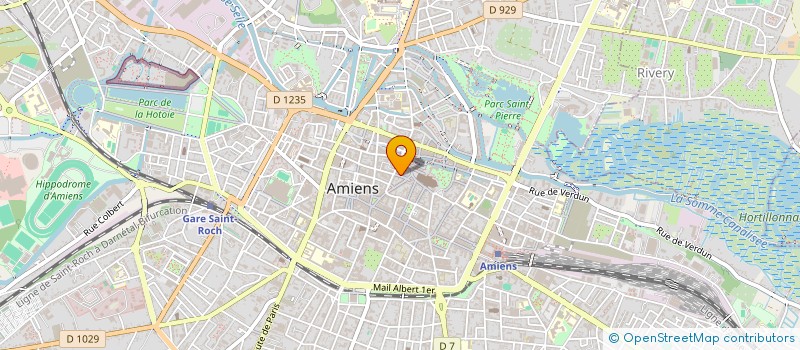 localisation de l'entreprise AMG à AMIENS