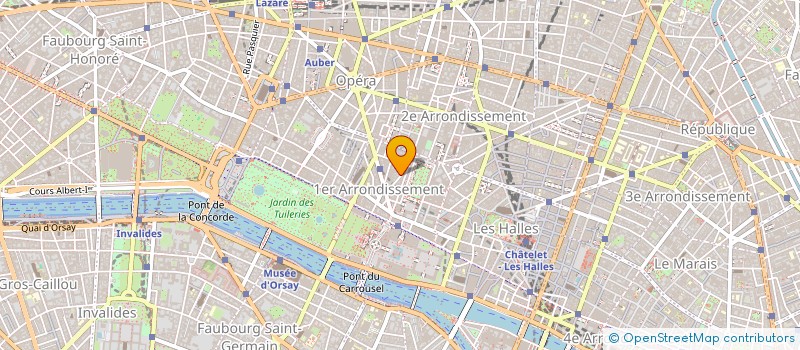 localisation de l'entreprise AMG  PARIS