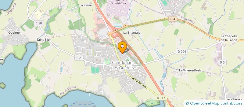 localisation de l'entreprise AMG  SAINT-JOUAN-DES-GUERETS