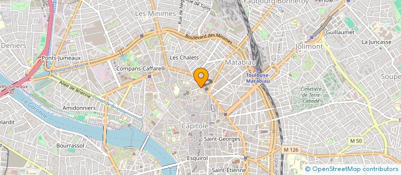 localisation de l'entreprise AMG AMENAGEMENT  TOULOUSE