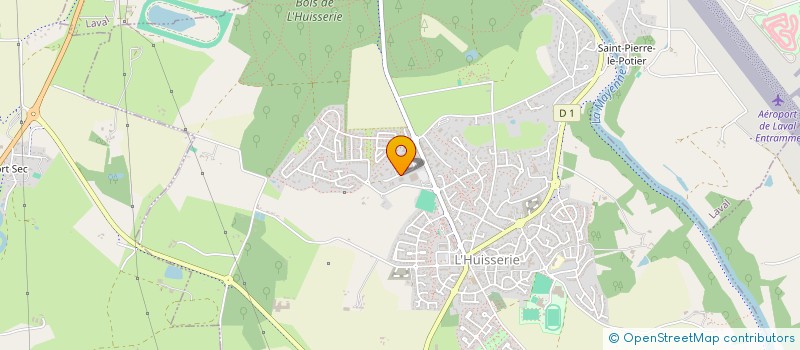 localisation de l'entreprise AMG AMENAGEMENTS EXTERIEURS à L'HUISSERIE