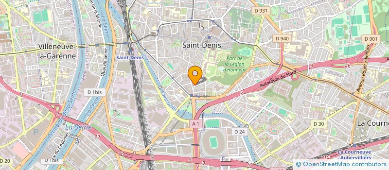 localisation de l'entreprise AMG AUTO  SAINT-DENIS