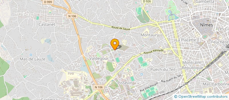 localisation de l'entreprise AMG CONCEPT  NIMES