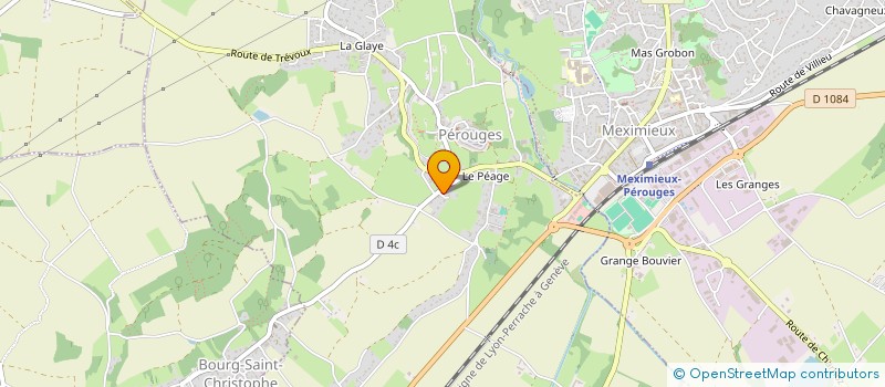 localisation de l'entreprise AMG CONSULTING à PEROUGES