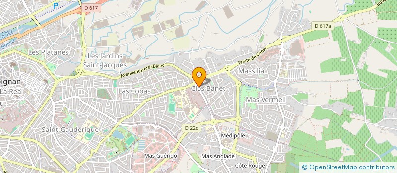 localisation de l'entreprise AMG COURTAGE PATRIMOINE  PERPIGNAN