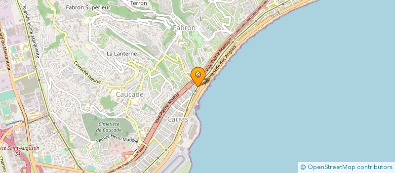 localisation de l'entreprise AMG DENTAIRE à NICE