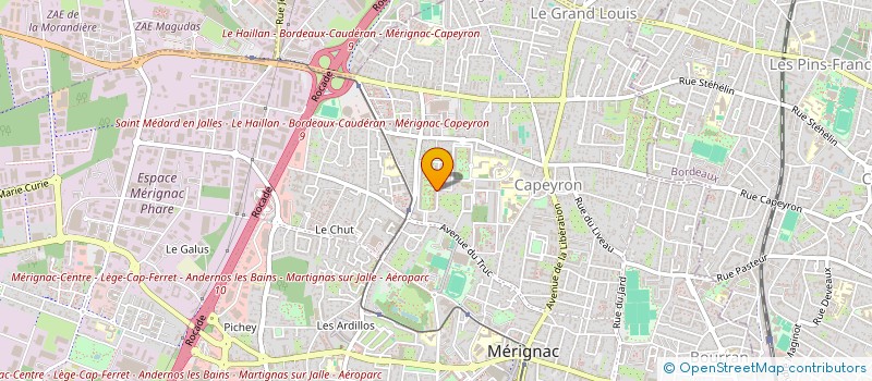 localisation de l'entreprise AMG DIAGNOSTIC IMMOBILIER à BORDEAUX