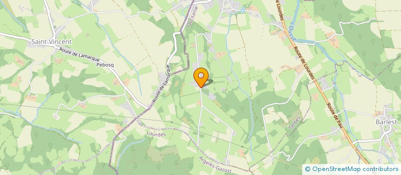 localisation de l'entreprise AMG ET FILS  LAMARQUE-PONTACQ