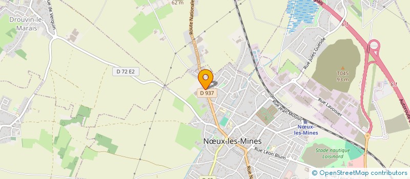 localisation de l'entreprise AMG FACADE  NUX-LES-MINES