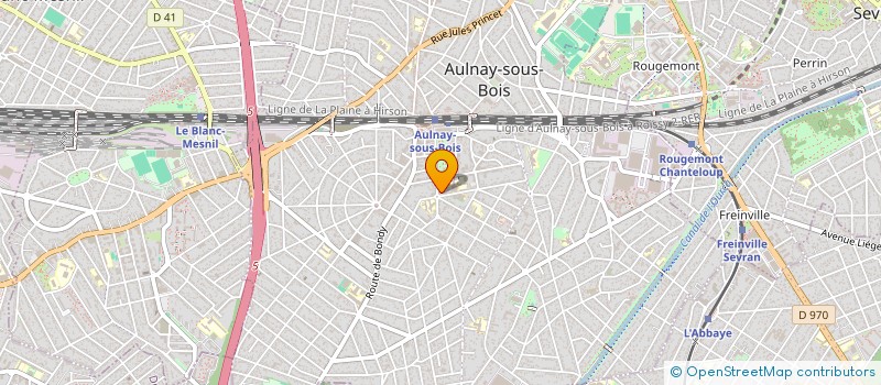 localisation de l'entreprise AMG FRANCE à AULNAY-SOUS-BOIS
