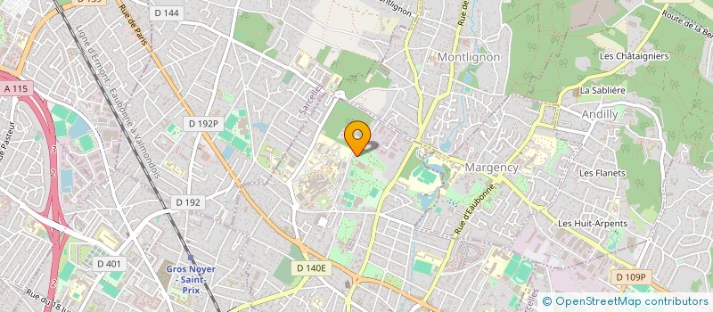 localisation de l'entreprise AMG GROUP  EAUBONNE