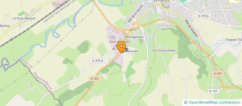 localisation de l'entreprise AMG IMMO à NOGENT-LE-ROTROU