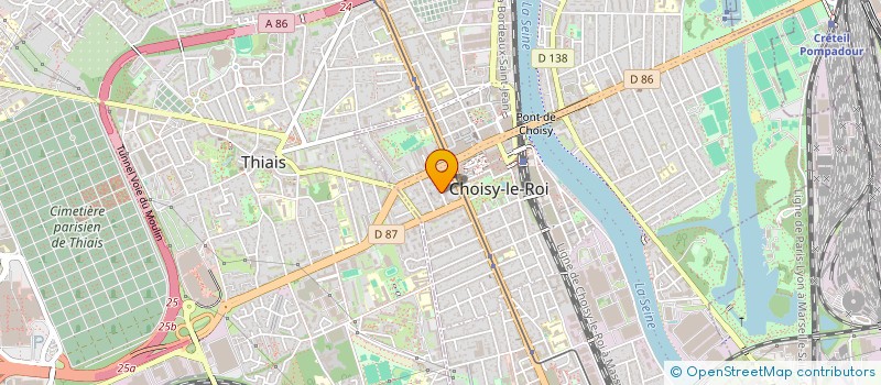 localisation de l'entreprise AMG IMMOBILIER à VINCENNES