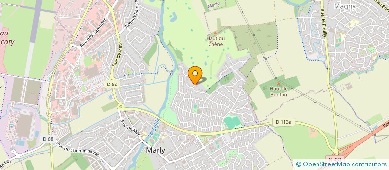localisation de l'entreprise AMG INVEST  MARLY
