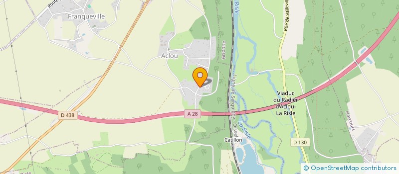 localisation de l'entreprise AMG LOCATION AUTO  ACLOU