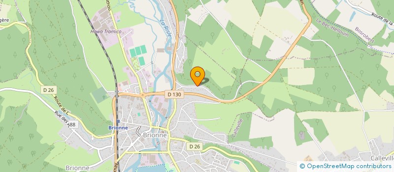 localisation de l'entreprise AMG MAINTENANCE  BRIONNE