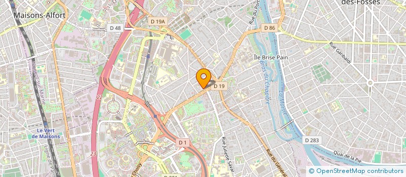 localisation de l'entreprise AMG PARTNERS  CRETEIL