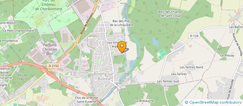 localisation de l'entreprise AMG PRESTIGE CAR à BOIGNY-SUR-BIONNE