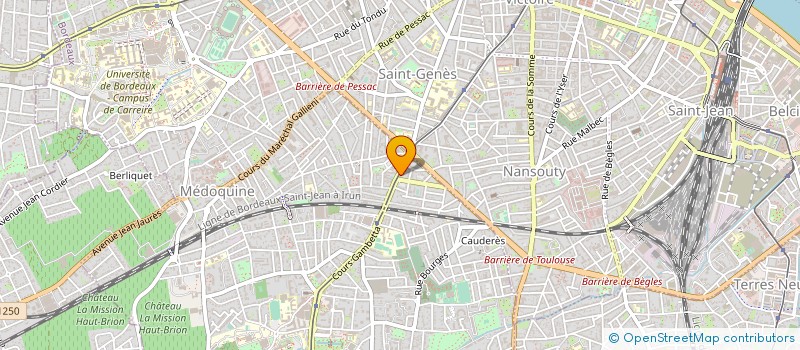 localisation de l'entreprise AMG PRODUCTION  TALENCE