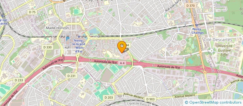 localisation de l'entreprise AMG SECURITE  NOISY-LE-GRAND