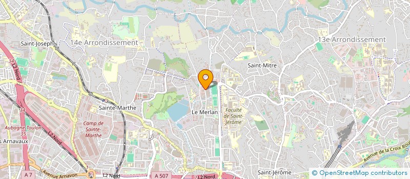 localisation de l'entreprise AMG SECURITY à MARSEILLE