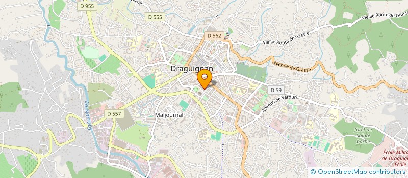 localisation de l'entreprise AMG. TP  LE THORONET