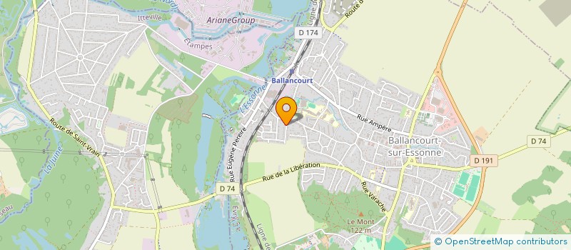 localisation de l'entreprise AMG-VIPA à BALLANCOURT-SUR-ESSONNE