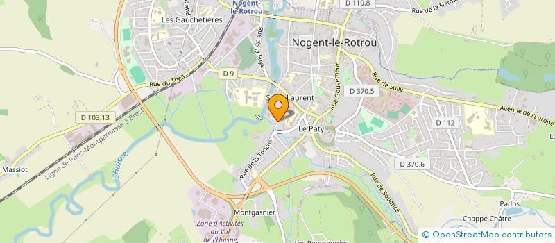 localisation de l'entreprise AMGA à NOGENT-LE-ROTROU