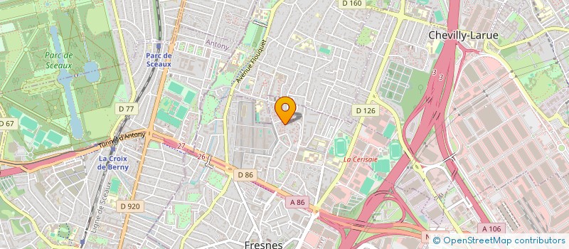 localisation de l'entreprise AMGA à EAUBONNE