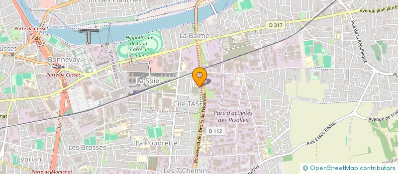 localisation de l'entreprise AMGAT SARL à VAULX-EN-VELIN