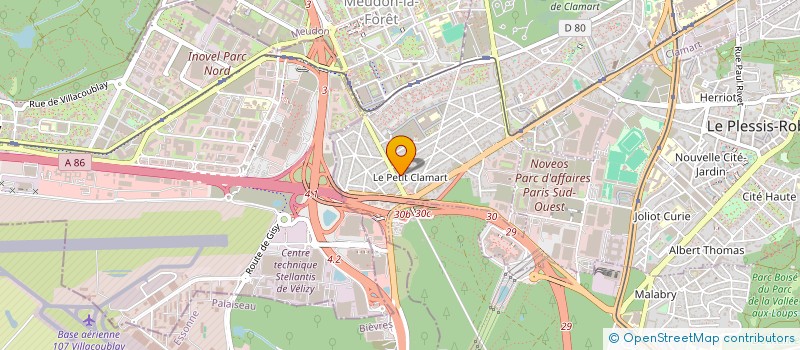localisation de l'entreprise AMGC IMMO à CLAMART