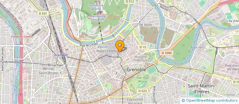 localisation de l'entreprise AMGD FROMAGERIE  GRENOBLE