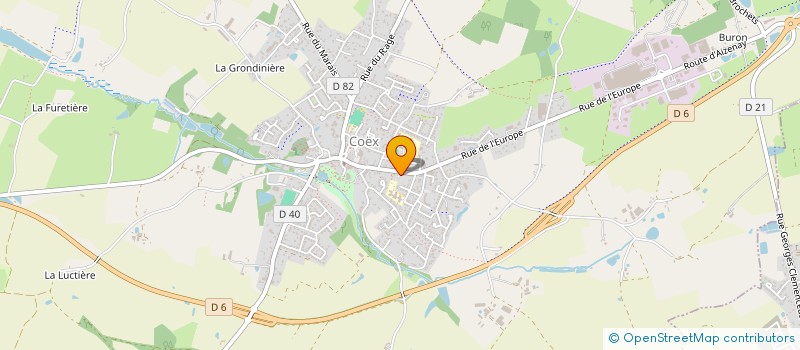 localisation de l'entreprise AMGF  COEX