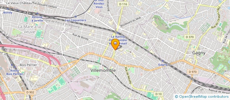 localisation de l'entreprise AMGHAR FOOD à VILLEMOMBLE