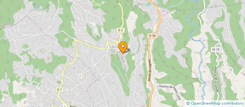localisation de l'entreprise AMGM à SAINT-PAUL-DE-VENCE