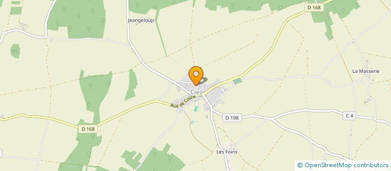 localisation de l'entreprise AMGM FOUJANET GREGORY à CIEZ
