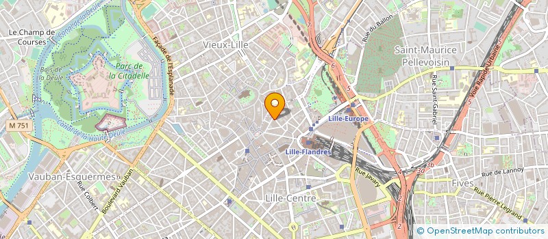 localisation de l'entreprise AMGN à LILLE