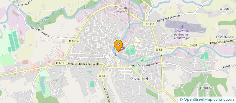 localisation de l'entreprise AMGP  GRAULHET