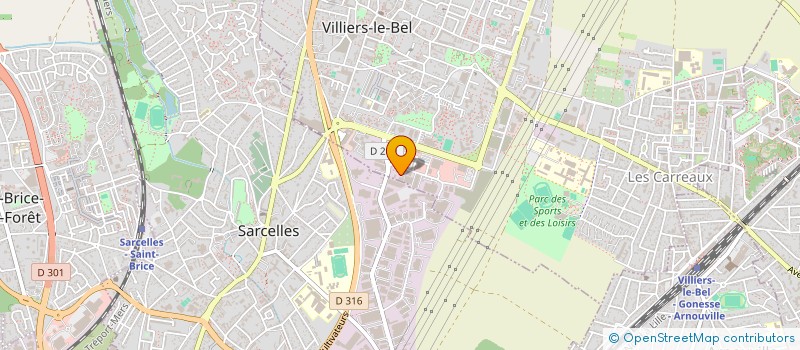 localisation de l'entreprise AMGT à VILLIERS-LE-BEL