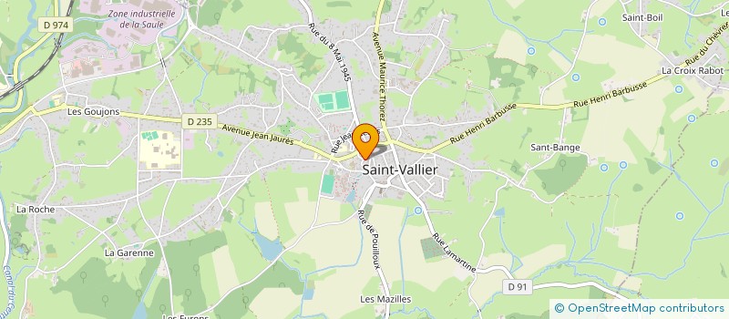 localisation de l'entreprise AMH AUTO  SAINT-VALLIER