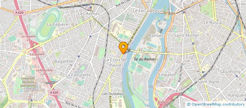 localisation de l'entreprise AMH COSMETICS à TOULOUSE