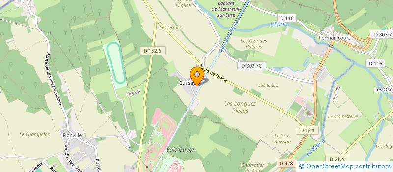 localisation de l'entreprise AMH ELECTRICITE à MONTREUIL