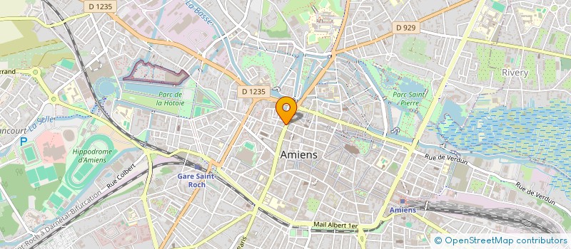 localisation de l'entreprise AMH IMMOBILIER  AMIENS