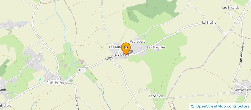 localisation de l'entreprise AMH LABO  FONTENOY