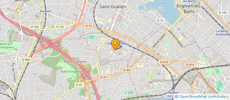 localisation de l'entreprise AMH PARIS à SAINT-GRATIEN