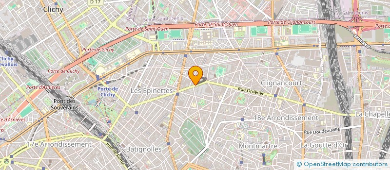 localisation de l'entreprise AMH PRO  PARIS