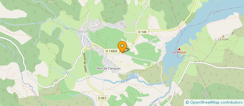localisation de l'entreprise AMHA FRANCE  OCTON
