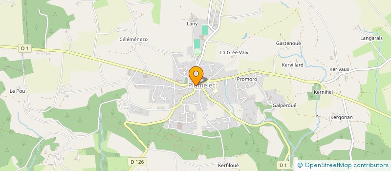 localisation de l'entreprise AMHELISAL  PLUMELEC